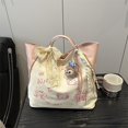 thumbnail image 2 of Bolso de mujer con axila nueva tendencia de primavera y verano 2025, nicho de estilo occidental, bufanda de seda, moda de un solo hombro, bolso grande de gran capacidad, bolso de ocio, 2 of 5