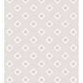 thumbnail image 3 of Abstract Duvet Cover Set, Contemporary Geometric Shapes Diamond Rhombus Forms Symmetric Interior Design, Decorative 3 Piece Bedding Set with 2 Pillow Shams, King Size, Rose and White, by Ambesonne, 3 of 3