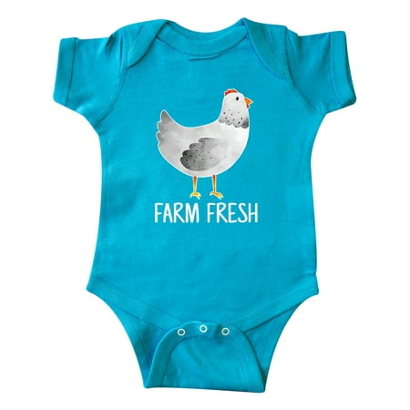 

Inktastic Farming Chicken Farm Fresh Gift Baby Boy or Baby Girl Bodysuit