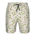 thumbnail image 3 of Logiee Cute Rabbit Print Mens Swim Trunks Quick Dry Board Shorts,Breathable Hawaii Beach Shorts Swimwear Bathing Suits-Medium, 3 of 6
