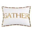 thumbnail image 1 of Peking Handicraft 31PK1021C20OB Coussin Brodé Rempli en Poly 14 x 20 Po. pour Rassemblement de Vacances, 1 of 1
