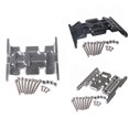 thumbnail image 4 of Reemplazo para 1/10 Rc Crawlers Axial SCX10 D90 D110 Soporte de montaje de caja de engranajes CNC de aleación de aluminio Advancent WJ3557-01, 4 of 7