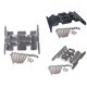 thumbnail image 4 of Reemplazo para 1/10 Rc Crawlers Axial SCX10 D90 D110 Soporte de montaje de caja de engranajes CNC de aleación de aluminio seitruly WJ3557-01, 4 of 7