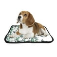 thumbnail image 2 of PKQWTM Bamboo Ink Painting Asian Pet Dog Cat Bed Pee Pads Mat Cushion Potty Dogsblankets Crate Bed Kennel 28x36 inch, 2 of 3