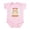 Petal Pink, variant on CafePress - I Love My Hammy Infant Bodysuit - Baby Light Bodysuit, Size Newborn - 24 Months