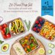 thumbnail image 2 of Recipientes para alimentos Bentgo Prep, 20 unidades, sin BPA, oro rosa, 2 of 8