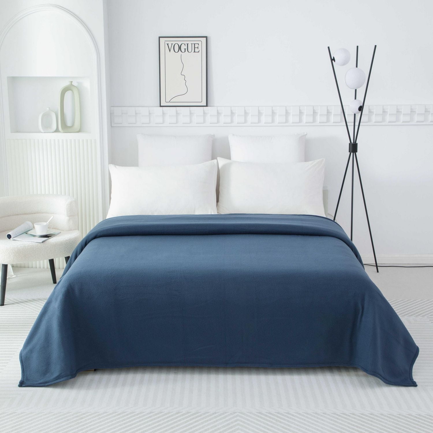 Red Label Microfleece Blanket, Size: Twin, Double/Queen