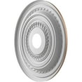 thumbnail image 4 of Ekena Millwork 19"OD x 3 1/2"ID x 1"P Cole Thermoformed PVC Ceiling Medallion (Fits Canopies up to 5 1/8"), Aged Copper, 4 of 5