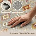 thumbnail image 6 of ODIKA 8'x10' Washable Area Rug Non-Shedding, Easy Care, Media Abstract Large Boho Tone Motif Grey Livingroom Patterned for King Size Bedroom Under Bed, Master Suite, 6 of 7