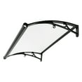 thumbnail image 4 of Autrinix Waterproof Entryway Door Canopy, Modern Aluminum Alloy Frame, Efficient Drainage System, Ideal for Snow & Rain Protection – Great for Porch & Balcony, 4 of 11