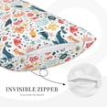 thumbnail image 3 of Daiia Sea Life 1 Bedding Waterproof Pillow Protector Zippered Queen – Bed Bug Proof Pillow Encasement-20"x30", 3 of 6