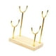 thumbnail image 4 of Exhibidor de pulseras, organizador de pulseras, estante de almacenamiento de joyas de mesa, estable Oro, 4 of 9