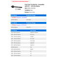 thumbnail image 2 of Front Inner Tie Rod End - Compatible with 2011 - 2016 Kia Optima 2012 2013 2014 2015, 2 of 2