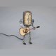 thumbnail image 2 of Vintage Microphone Robot Table Lamp Robot Desk Lamp with A Guitar,Retro Robot Touch Dimmer, 2 of 5