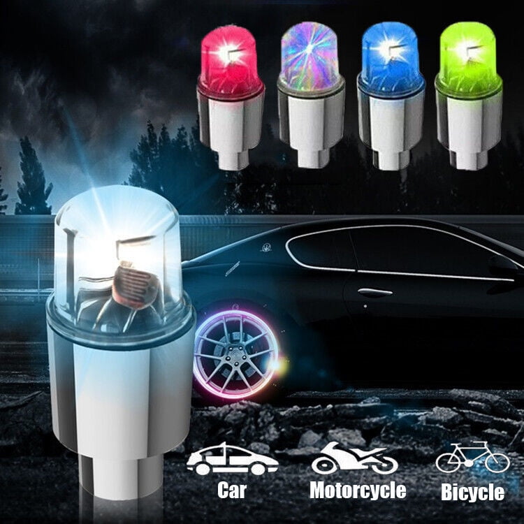 Car Auto Wheel Tire Tyre Air Valve Stem LED Light Caps Cover