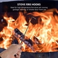 thumbnail image 5 of 4pcs Stainless Steel Fire Pit Poker Sticks Fireplace Stoker (Assorted Color), 5 of 5