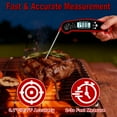 thumbnail image 4 of AGCAN Digital Meat Thermometer, 2 Pack Instant Read Food Thermometers, Waterproof Cooking Thermometer with Backlight for BBQ Grilling Cooking Liquids Beef, 4 of 8