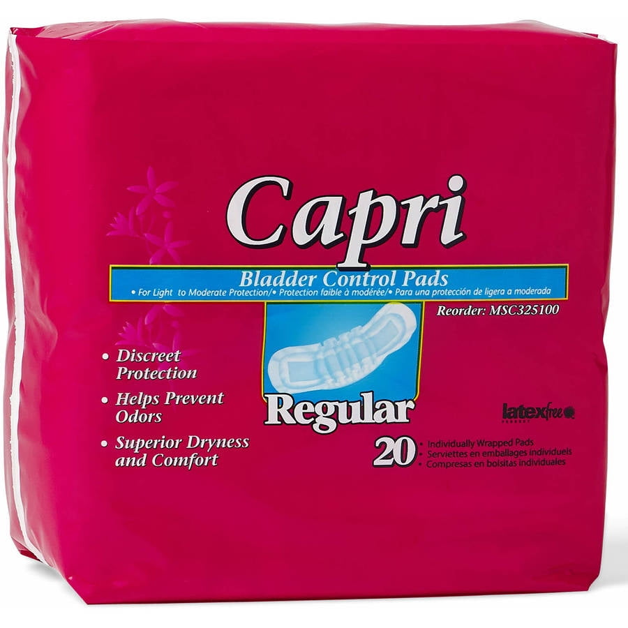 Bladder Control Pads Regular 180/cs