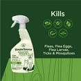 thumbnail image 4 of SimpleSource® Flea & Tick Home & Pet Spray, Kills Fleas, Flea Eggs, Flea Larvae, & Ticks, Kills 
& Repels Mosquitos, 32oz Bottle, 4 of 9