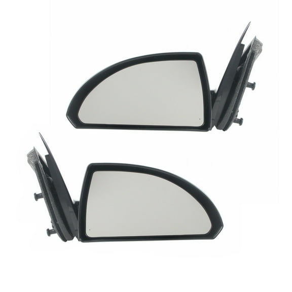 For Chevy Impala 2006-2013 Door Mirror Driver and Passenger Side | Pair | Black | Paint to Match | Power | Heated | Replacement For GM1320330, GM1321330 | 20759199, 20759198
