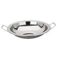 thumbnail image 4 of OFFIGAM Poêle de Cuisson en Acier Inoxydable Argentée pour Chefs et Cuisine Familiale 1 Pcs, 4 of 8