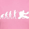 thumbnail image 3 of CafePress - The Evolution Of The Hockey Goalie Women's Dark T - Women's Traditional Fit Dark T-Shirt, 3 of 4