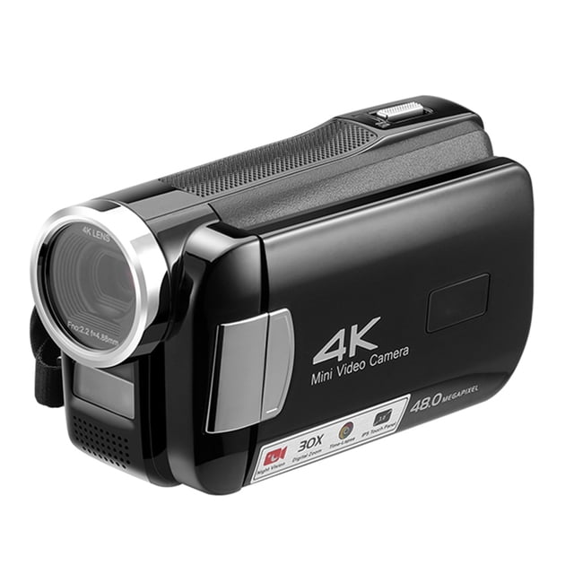 Con 4k 24 fps dv videocionos de 3.0 Pulgadas Pantalla 13MP CMOS Sensor Cámara de video Digital Visión Nocturna Con Control Remoto Cable USB