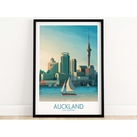 Auckland Wall Art Print New Zealand Poster