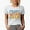White, variant on Front Office Crew, Groovy Retro Wavy Text Merch Gift, Baby Blue T-Shirt, Small