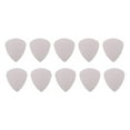 thumbnail image 2 of 5x 10 piezas de púas de guitarra de 0,3 mm, púa de metal de material acero inoxidable para guitarra eléctrica, sonidos vibrantes y de larga duración 5 piezas, 2 of 8