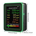 thumbnail image 5 of Intelligent Indoor Home Air Pollution Detectors Inspector with CO2, Temperature, Humidity, Formaldehyde, TVOC Monitoring, 5 of 8