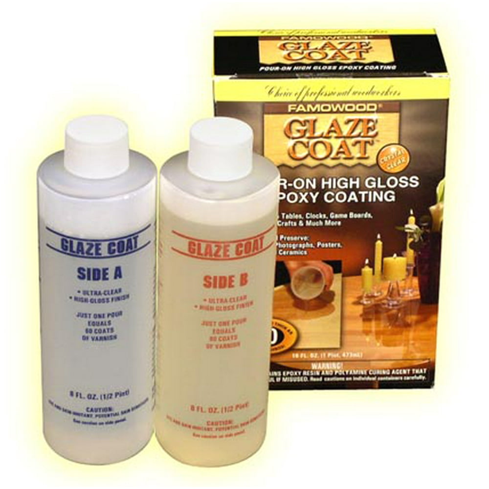 PourOn Epoxy Finish Is Equal To 60 Coats Of Varnish And Provides A