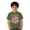 Army Green, variant on 250 Anniversary Anniversary Patriotic Print Short Sleeve Casual Summer Tee Kids 4Th of July Shirt Army Green 2-3 Years