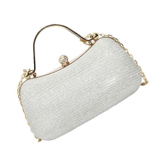 Giaone Sophisticated Evening Purse Lightweight Shoulder Bag Removable Chain Strap