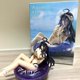 thumbnail image 1 of Modelo de personaje periférico de anime Albedo, posición sentada en círculo de natación, decoración de mesa de PVC de 10 cm, regalo, 1 of 5
