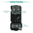 thumbnail image 2 of Unique Bargains Front Left Driver Side Power Window Control Switch for Chevrolet Blazer 1995-2005 No.15151356/19244656, 2 of 6
