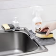 thumbnail image 3 of MEKBOK Kitchen Soap Tray, Silicone Sponge Holder for Bathroom Counter Sink Dish Bottle,Dishwashing Accessories（Grey）, 3 of 7