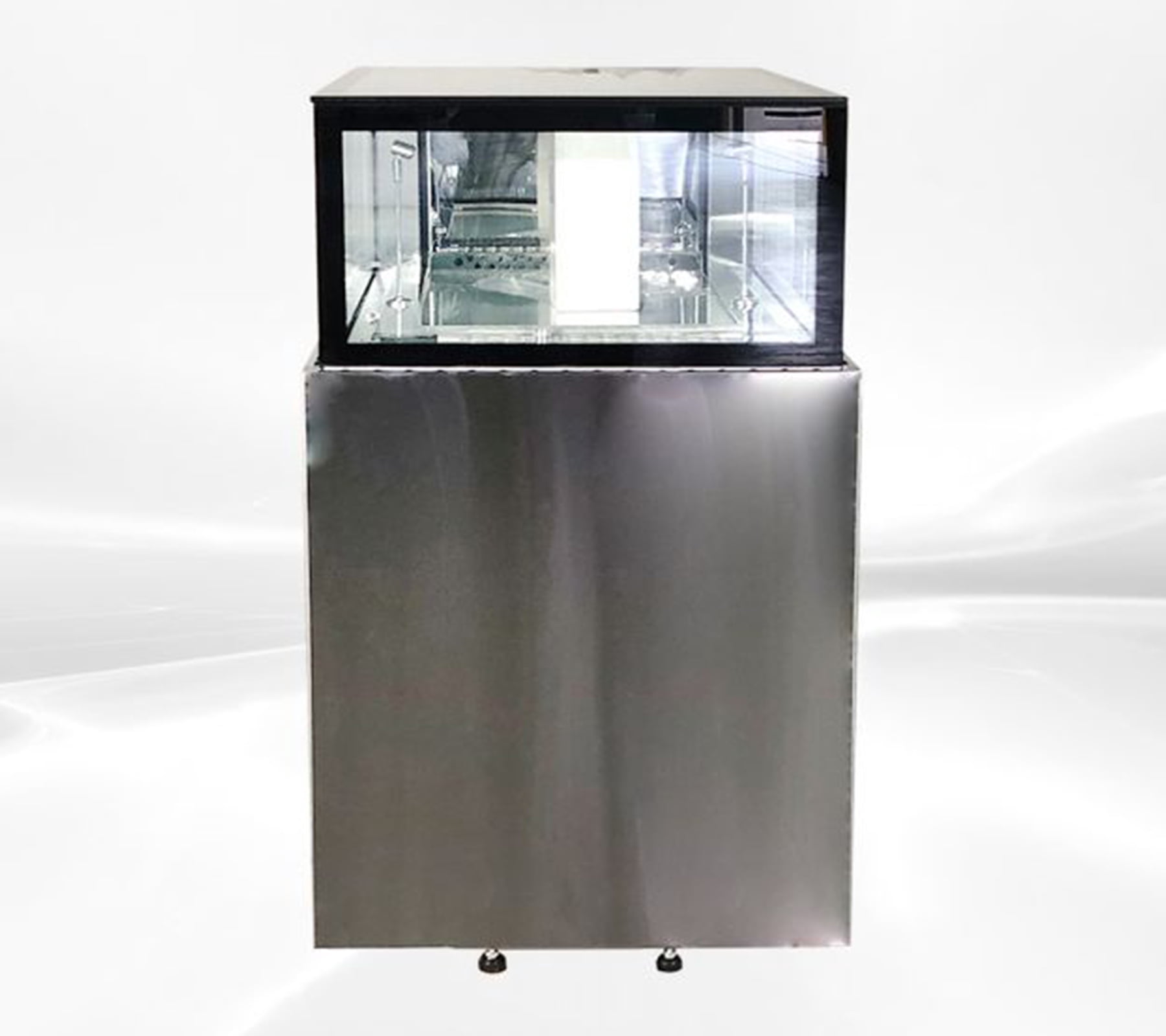 24" Luxury Commercial Refrigerated Bakery Display Case, Cake Showcase Refrigerator with LED Lighting, NSF Certified