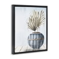 thumbnail image 4 of Stupell Industries Plant in Woven Vase Plants & Flowers Painting Black Floater Framed Canvas Art Print Wall Art, 17 x 21, 4 of 10