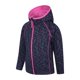 thumbnail image 4 of Mountain Warehouse - Sudadera con Cremallera Kayleigh II de Rayas para Niños/Niñas (Índigo), 4 of 5
