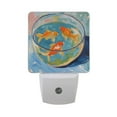 thumbnail image 6 of Yayeee LED Plug in Night Light for The Home with Auto Dusk to Dawn Light Sensors, 2 Pack, Art Goldfish, 6 of 6