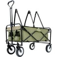 thumbnail image 4 of Olurrisa Wagons Carts Foldable, Collapsible Wagon Cart with 360 lbs and Expandable Storage Space, Heavy-Duty Foldable Wagon Cart with Wheels for Groceries, Shopping, Sport, Beach,Garden and Camping, 4 of 6