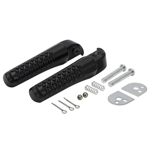 A Pair Mini Foot Pegs Aluminum Alloy Footrests Set For Ct200U Motorcycle