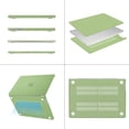 thumbnail image 2 of MOSISO Compatible with 2025-2023 MacBook Air 15 inch Case M4 A3241 M3 A3114 M2 A2941 with Liquid Retina Display Touch ID, Plastic Hard Shell Case&Keyboard Cover&Screen Protector&Type C, Chartreuse, 2 of 6