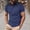 #192-Navy, variant on Ceisia Men's Loose Fit Short Sleeve T-Shirt Stylish Multi-Pattern Design Spring Summer Shirt Gift