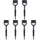 thumbnail image 1 of Juego de brochas para teñir el cabello con punta de separación precisa, mango ergonómico, kit de peines para teñir el cabello de salón en color negro., 1 of 5