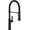 Matte Black, variant on Delta 18829-Dst Rhett 1.8 GPM Single Hole Pre-Rinse Pull Down Kitchen Faucet - Chrome