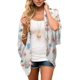 thumbnail image 1 of Traje de baño de verano con chales estampados para mujer, ropa de protección solar, media manga, talla S, 1 of 1