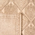 thumbnail image 5 of SAFAVIEH Courtyard Barrett Geometric Indoor/Outdoor Area Rug, Coffee/Sand, 6'7" x 9'6", 5 of 9