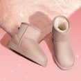 thumbnail image 4 of Dream Pairs Girls & Boys Winter Boots Ankle Faux Fur Lined Fuzzy Classic Snow Shoes (Toddler/Little/Big Kid), 4 of 6